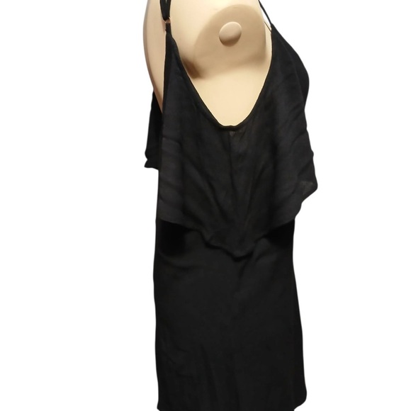 Lulu's Black Cold-Shoulder Mini Dress - Picture 2 of 12